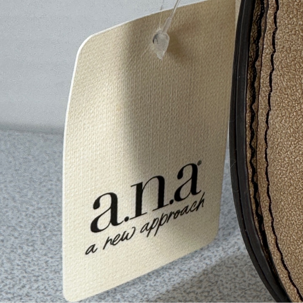 NEW‎ a.n.a Beige Crossbody Bag with Buckle Detail - Picture 12 of 12